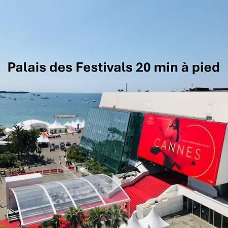 Lägenhet Elegant Terrasse- Proche Plages Et Croisette A0b206 *