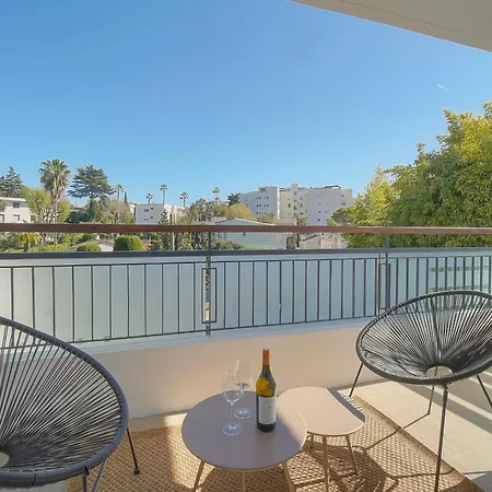 Elegant Terrasse- Proche Plages Et Croisette A0b206 아파트 칸느